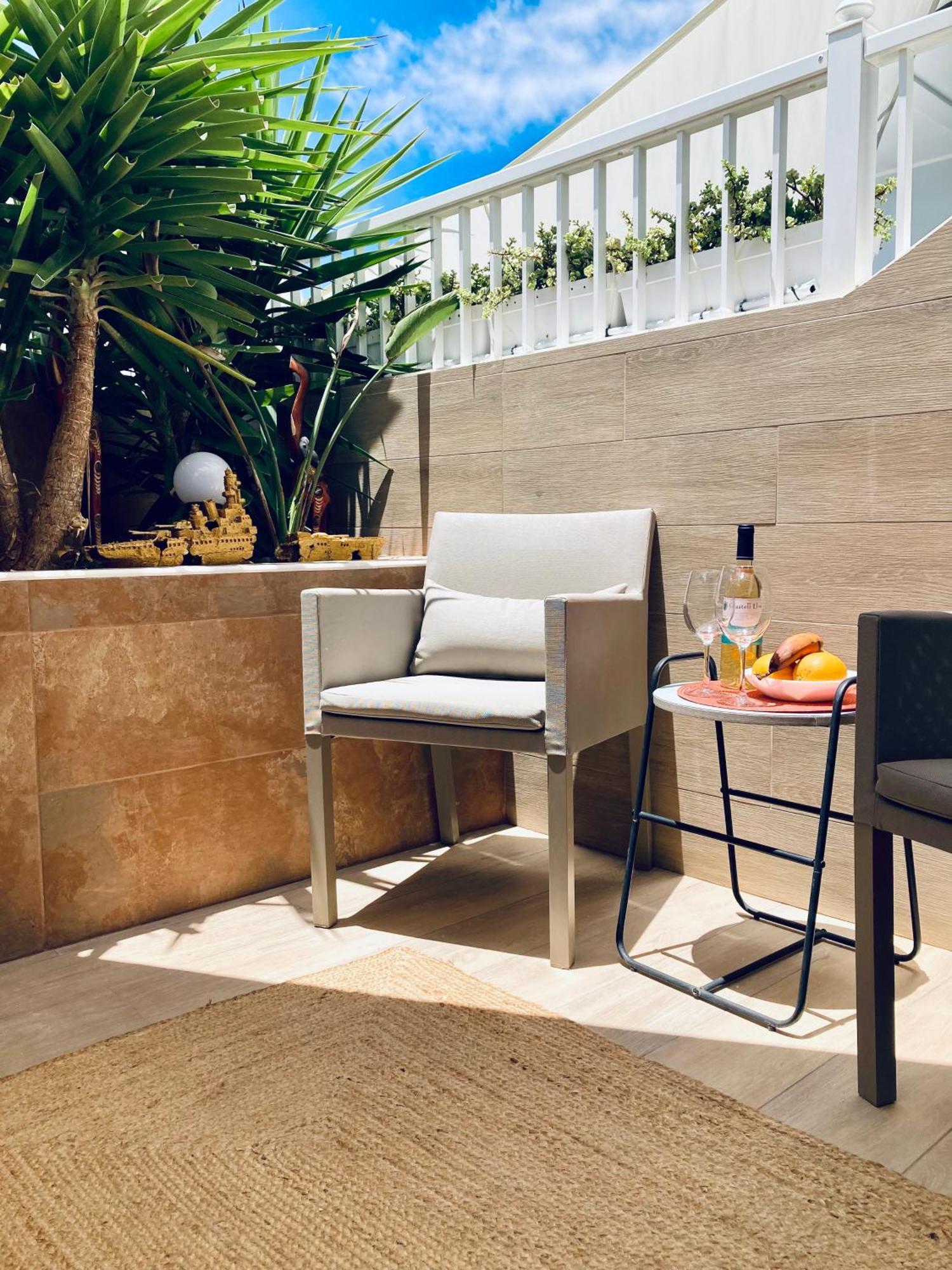 Apartment With Terrace And Pool, Los Cristianos 로스크리스티아노스 외부 사진